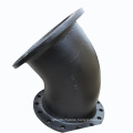 ductile cast iron pipe elbow fitting double flange bend  11.25-90 degree elbow sleeves